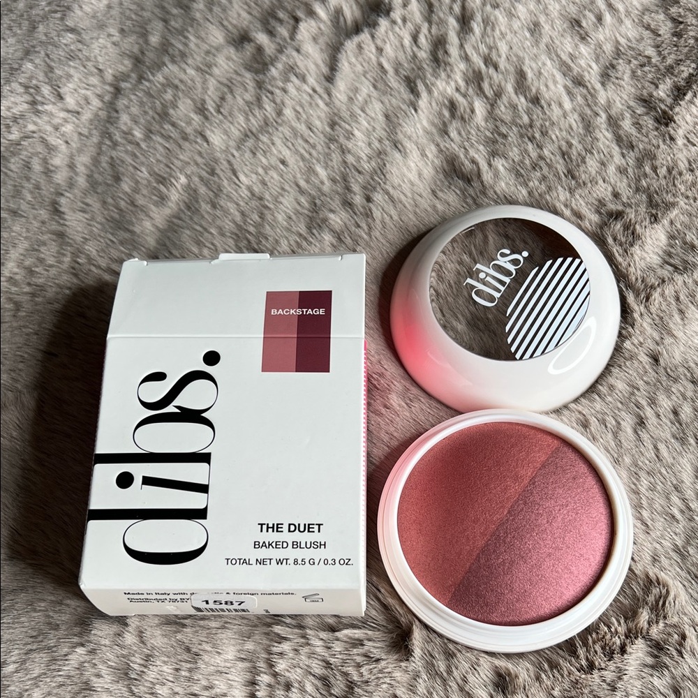 Dibs The Duet Baked Blush - Pink and Red